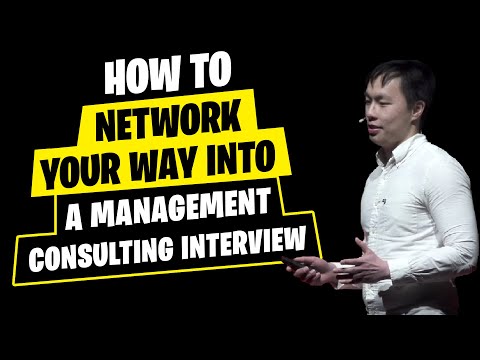 How to Network Your Way Into A Management Consulting Interview