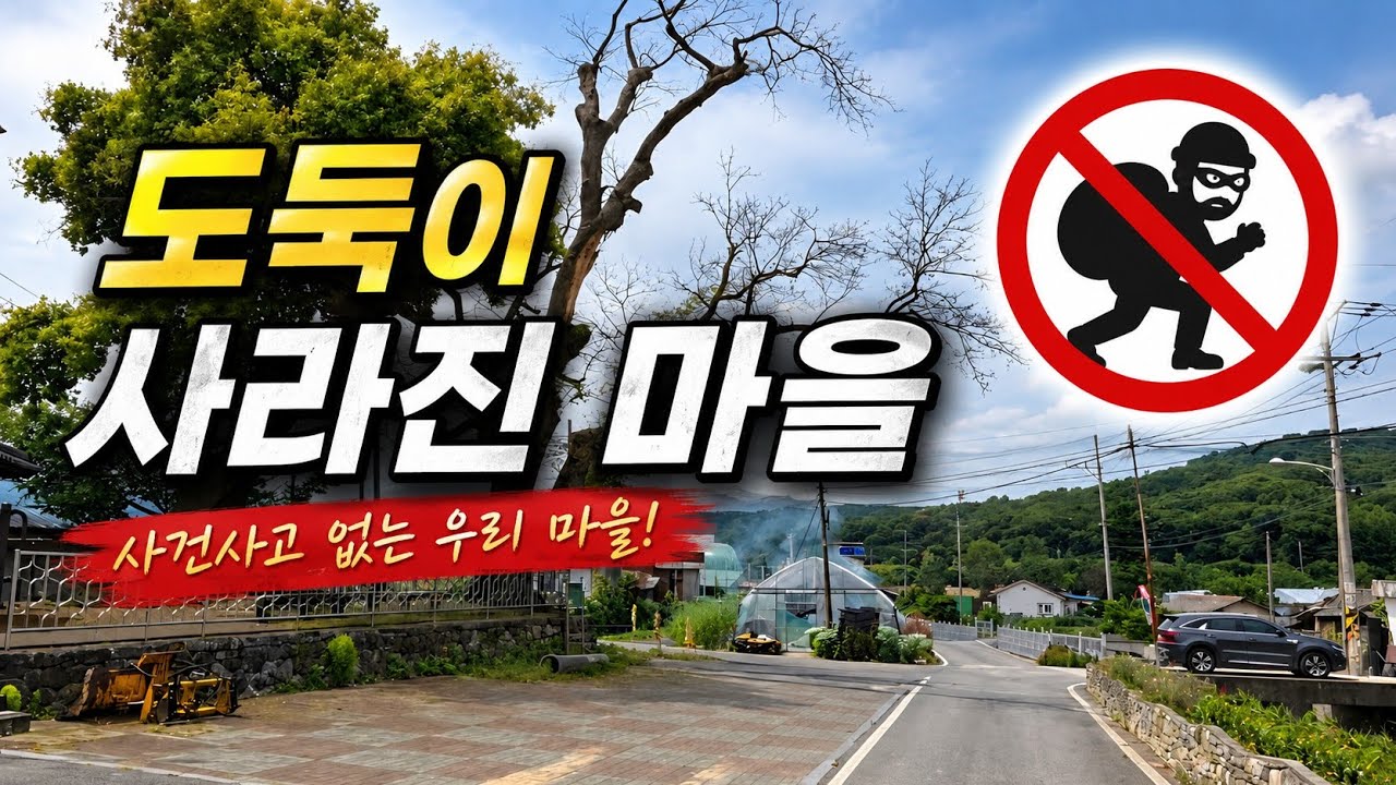 좀도둑도 없다. 마을 지킴이 