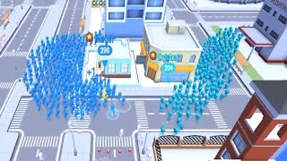 fun race 3d & crowd city mobile game play screenshot 5