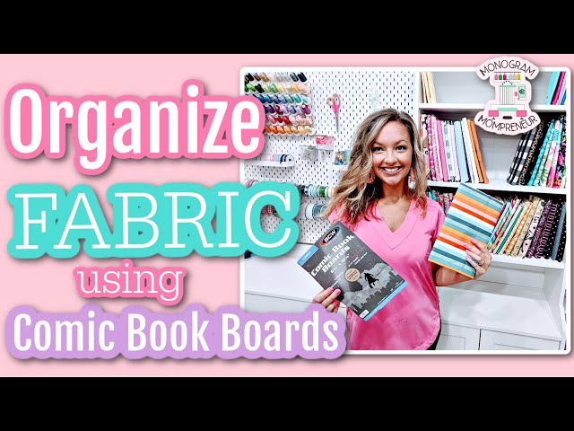 Sewing Tip- Use Magazine Boards to Organize Fabric – LaCartera Designs