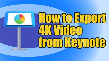 How to Export 4K Video from Keynote