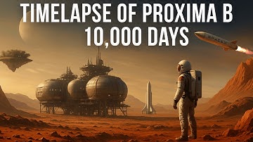 Timelapse Of The The First 10,000 Days Of Proxima Centauri B Colonization