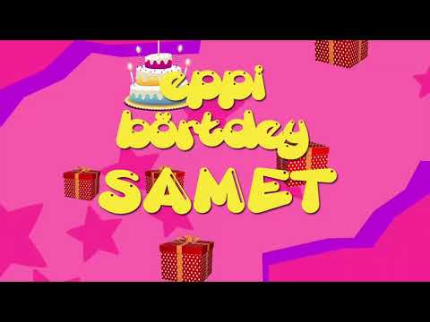 İyi ki doğdun SAMET - İsme Özel Roman Havası Doğum Günü Şarkısı (FULL VERSİYON)