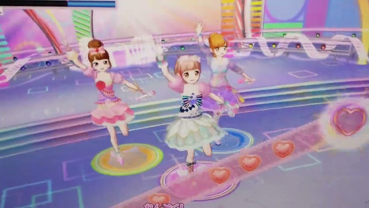 프리파라 닌텐도 스위치 Make it! 3인 라이브 화이트 핑크 퍼플 러블리 코디 Chihaya, Moeha, Ami 아이돌 프랑크푸르트 공항에서 합니다 2024