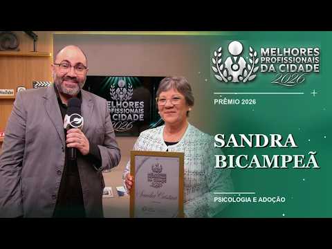 Sandra Cristina é bicampeã como Melhor Psicóloga em Adoção | Prêmio 2026