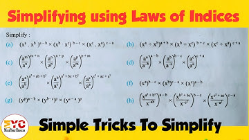 Simplifying Exponent with Fractions, variables, Negative Exponents, Multiplication and Division