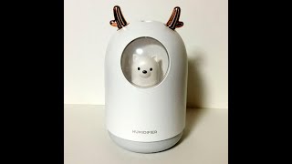Conico卓上超音波加湿器USB電源カワイイね
