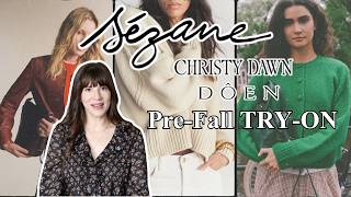 Sezane Rebrand Pre-Fall Try-On DOEN SEZANE CHRISTY DAWN