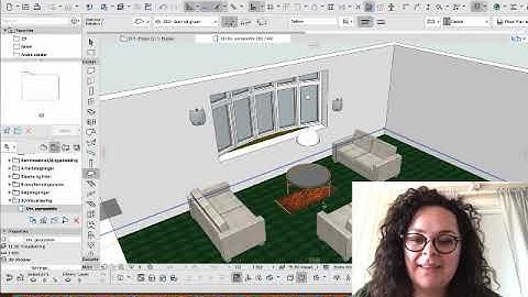Adding surfaces and colours on objects - ARCHICAD BEGINNER