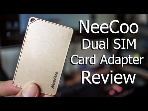 NeeCoo Me2 Review Dual SIM Card Adapter | iPhone