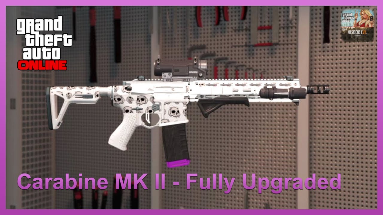 GTA Online - Carabine Rifle MK II (MK2/MKII) - Fully Upgraded - Gunrunning  DLC - YouTube