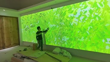 best quality interactive floor projection system with different effects