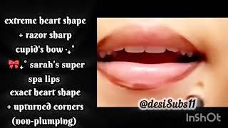[𝗙𝗢𝗥𝗖𝗘𝗗] Absolute Heart-Shaped Lips + Perfect Symmetry Subliminal (No Plump)ft suzume song 