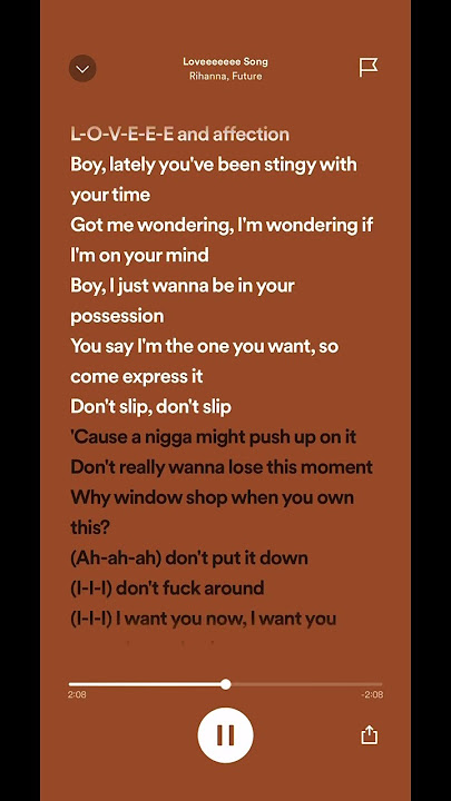 Loveeeee Song (Rihanna,Future) #lyrics #pop #englishsongs #tiktok #hits #lyricvideo #music #song