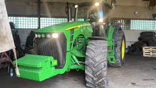 John Deere 8530 after overhouling gearbox with new engine