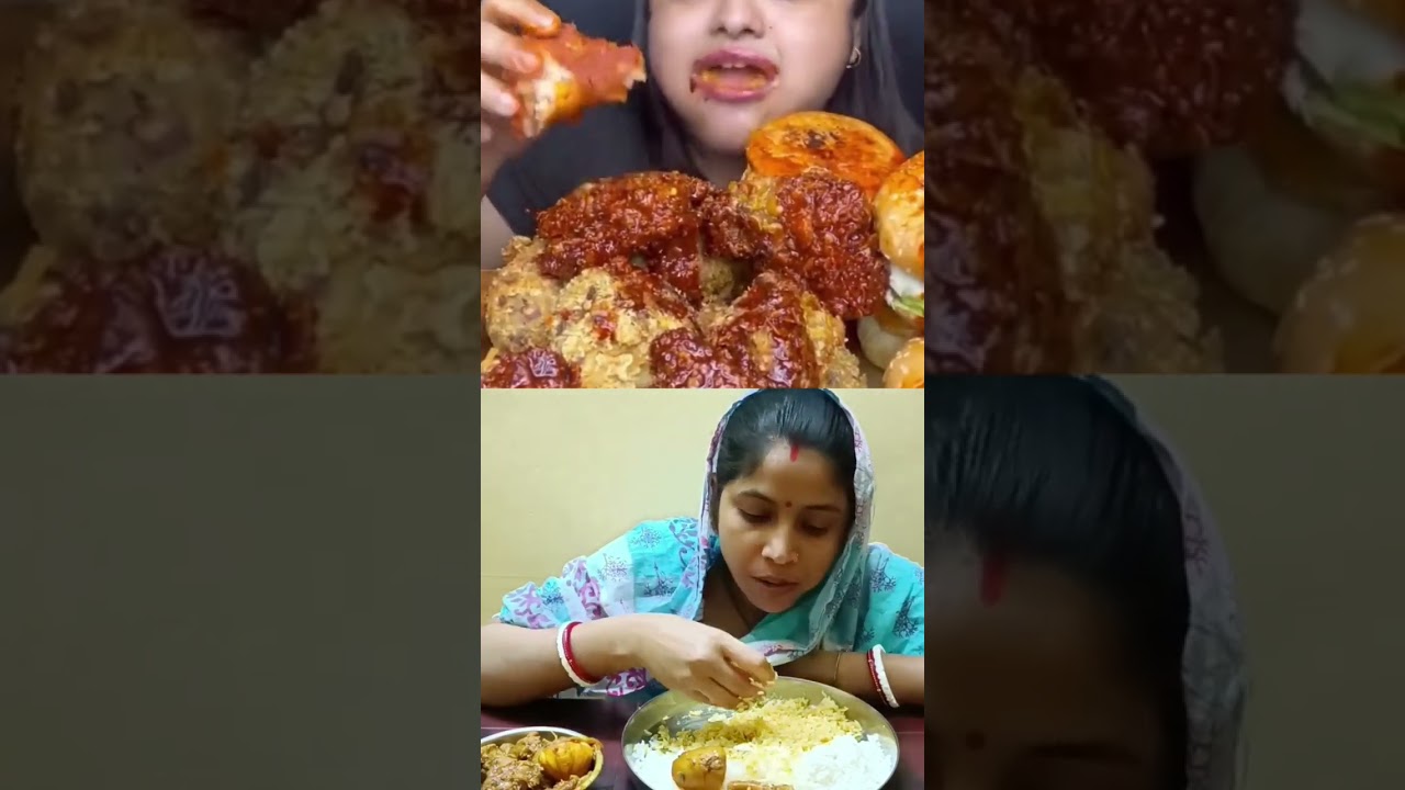 Asmr Mukbang Food eating Challenge ।। Sonali Eating show ।। 