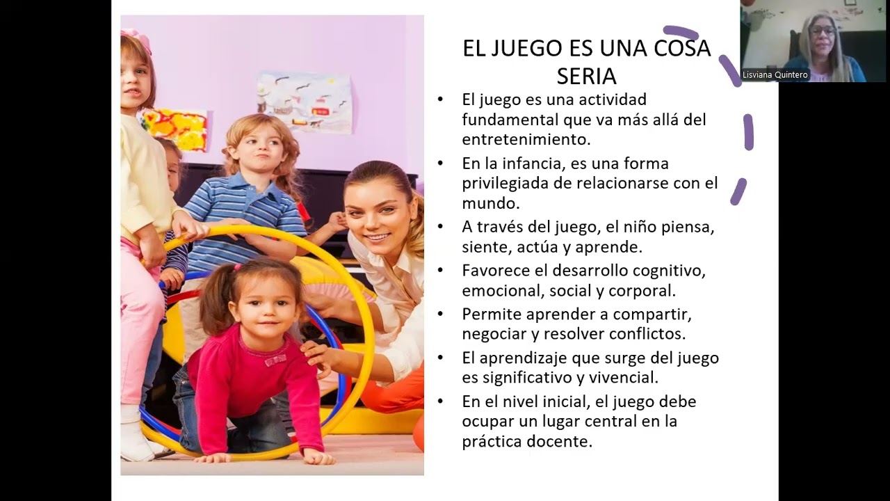 Unidad I - El Juego como punto de partida en el Aprendizaje Infantil - Prof. Lisviana Quintero