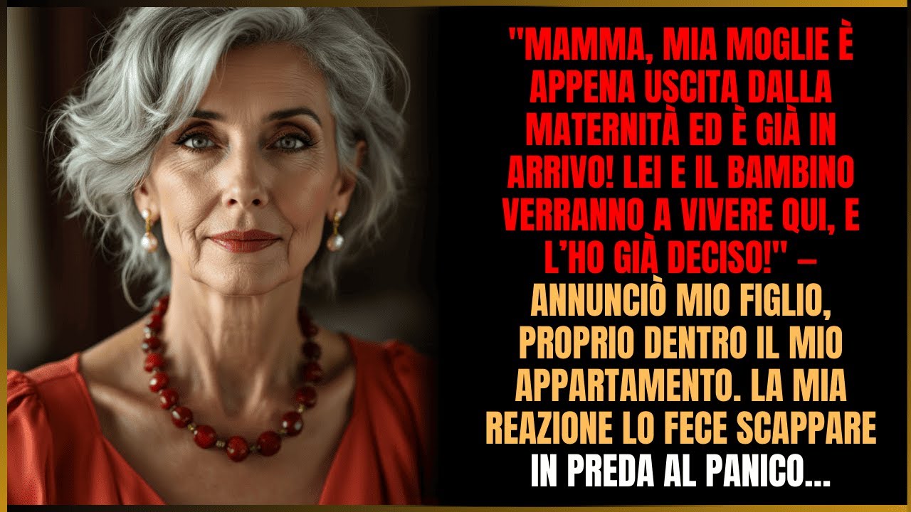 Mia moglie sta lasciando la maternità e viene qui. Lei e il bambino vivranno qui.