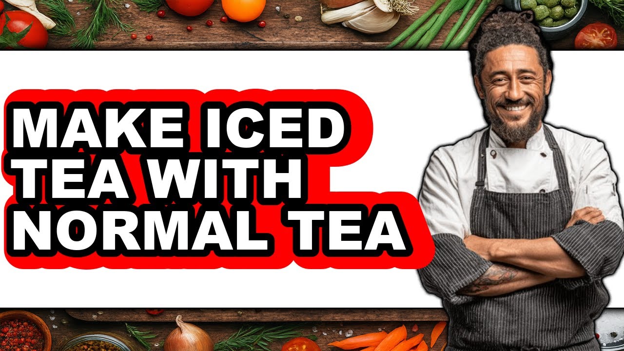 How To Make Iced Tea With Normal Tea - Step By Step - YouTube