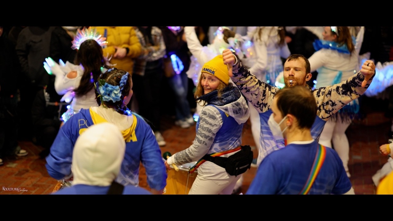 Portland Samba, Lantern Procession - WTC to Pioneer Square | Portland Winter Light Festival