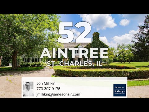 52 Aintree Road, St Charles, IL home video tour