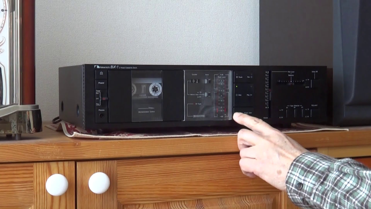Old But Cool Vintage Audio / Nakamichi Cassette Deck BX1 YouTube