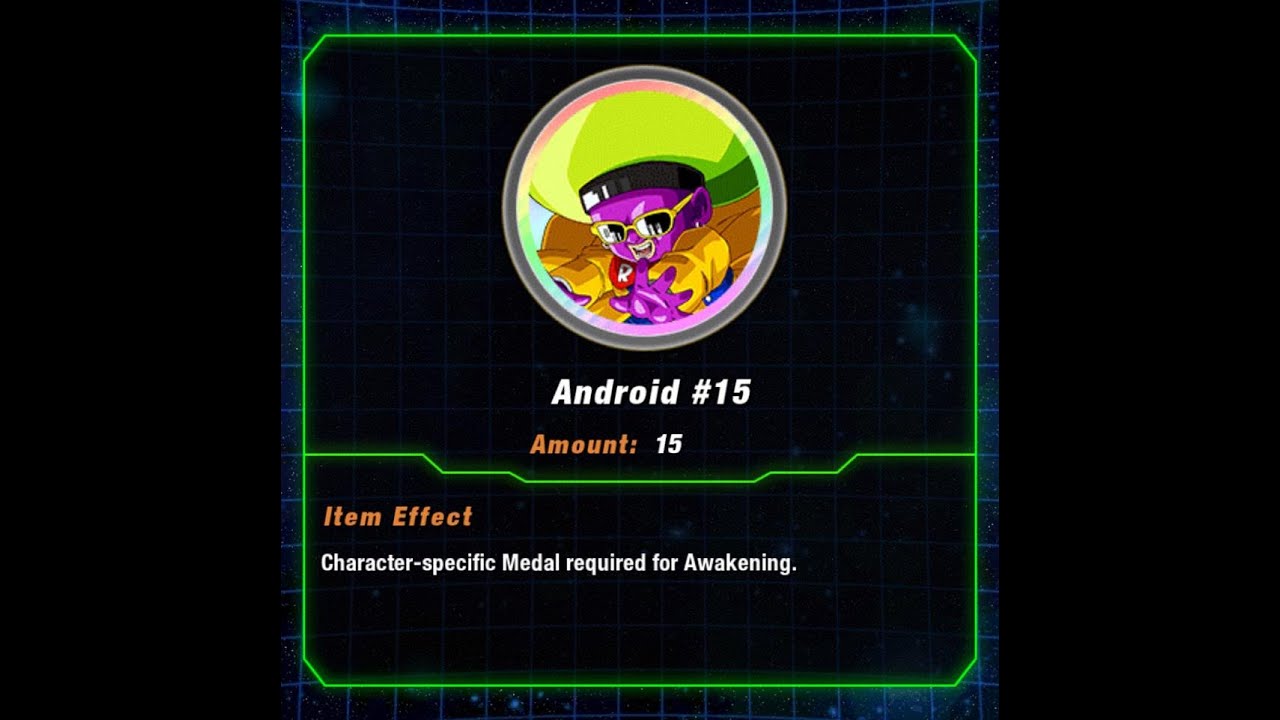 How to Obtain Android 15 Awakening Medal: DBZ Dokkan Battle