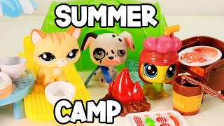 Miniature CAMPING Set! Summer Camp!