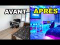 Jai construit la gaming room de rve  mon frre