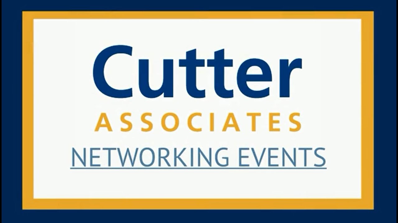 Cutter Associates Events YouTube