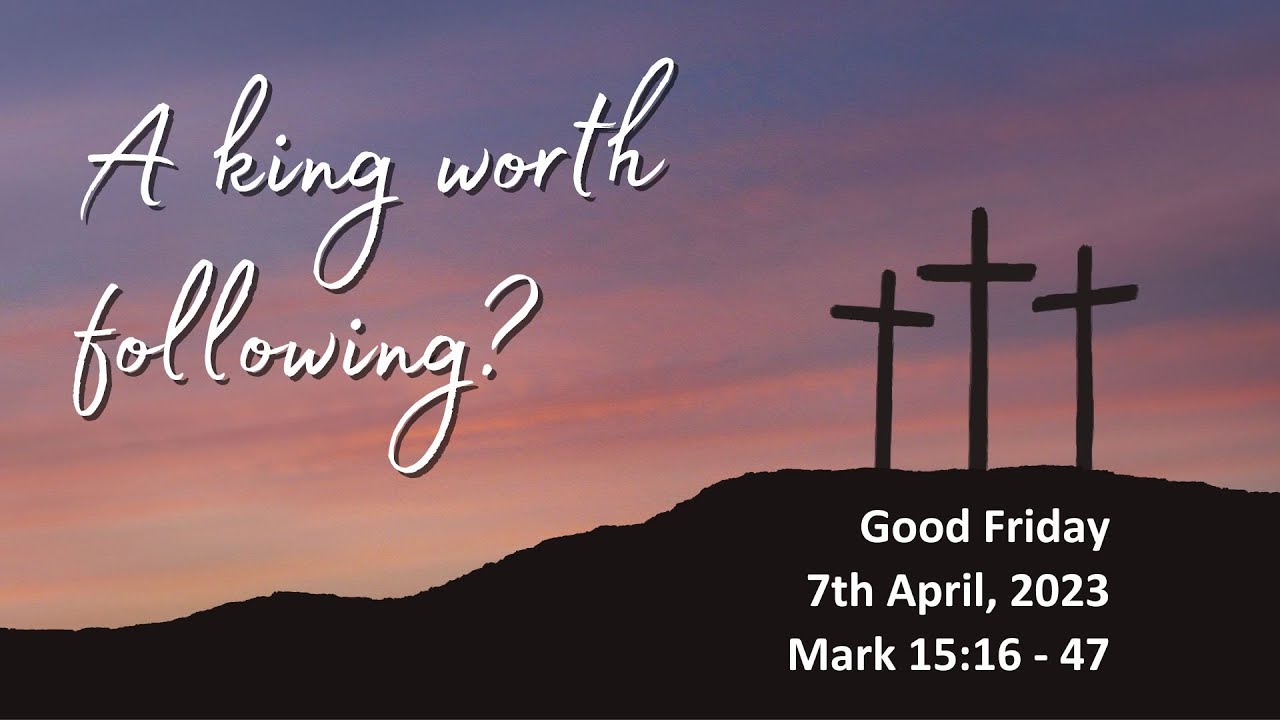Good Friday Service YouTube