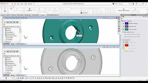 Model and Drawing Compare with SolidWorks