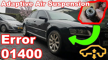 #2 Audi A8 2007 Air Suspension fault... Fault finding and repair.