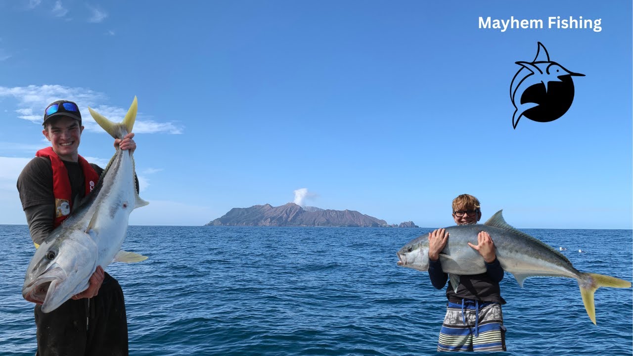 We Went FISHING Under New Zealand's Most ACTIVE VOLCANO