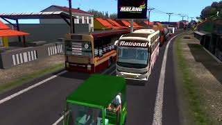 Nagercoil to thuckalay route bus journey in ets2 screenshot 1