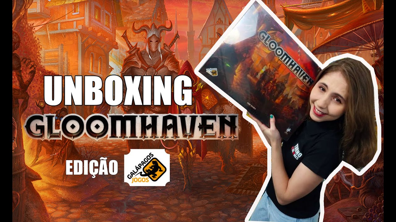 Gloomhaven Jogo de Tabuleiro Galápagos