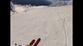 Mt Hood, West Crater Rim Skiing