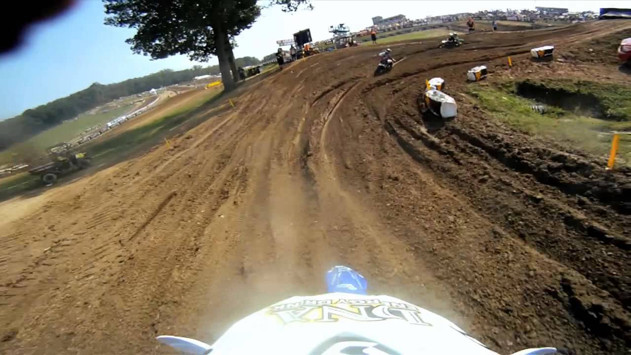 shapes paint GoPro HD: Ryan Sipes Race - Steel City Lucas Oil Motocross 2011