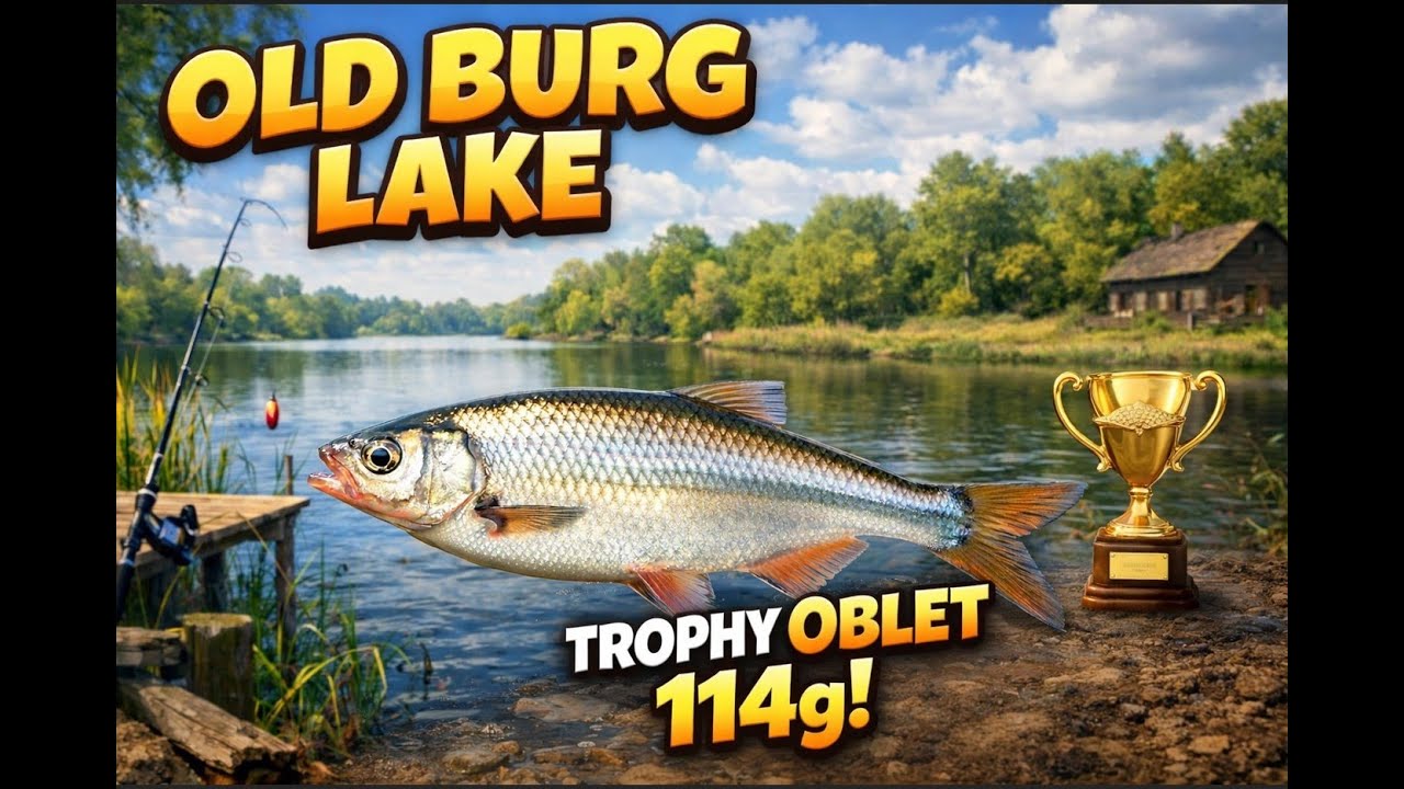 Old Burg Lake | Small fish, big trophy! Roach 114g 🏆