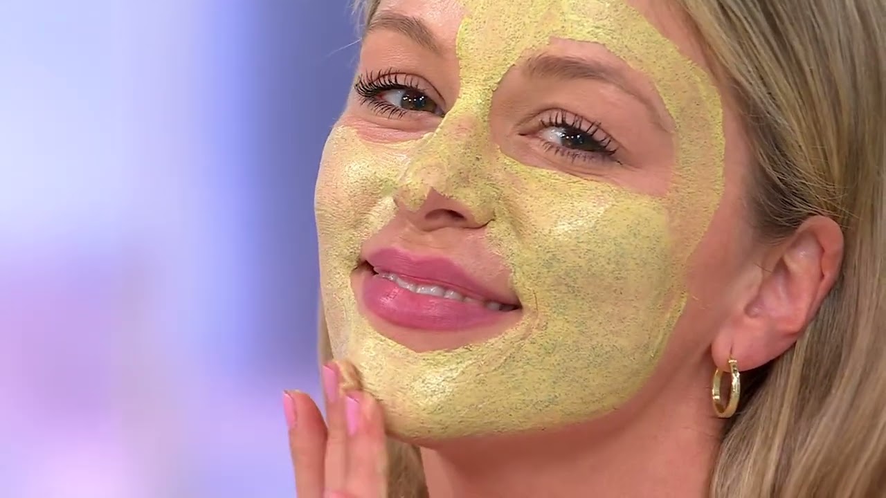 Josie Maran Whipped Argan Pineapple Deep Pore Cleansing Mask Duo on QVC