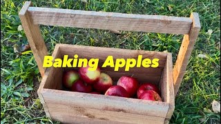 Living Seasonal: Baking Apples.