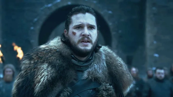 Game of Thrones 8x04 Jon Snow Funeral Speech for Dead Heroes Scene