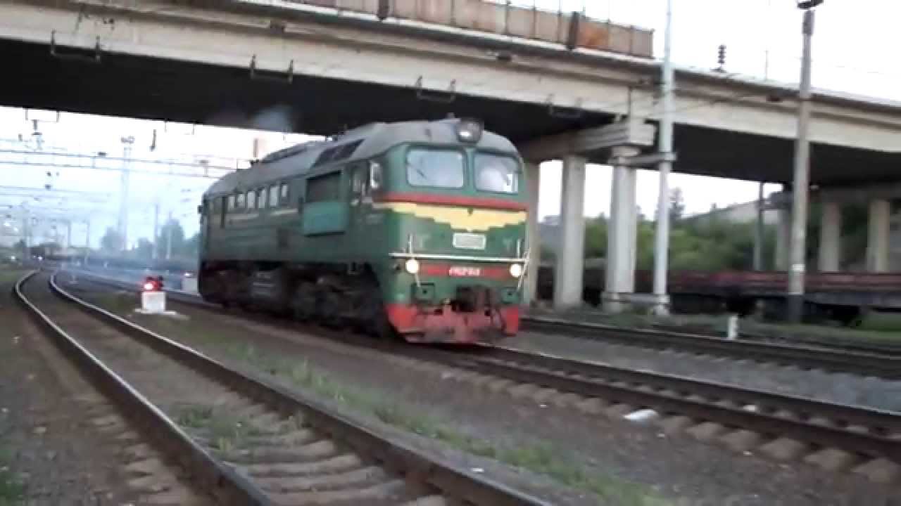 Тепловоз M62-1649 "Taigatrommel" на ст. Хмельницкий