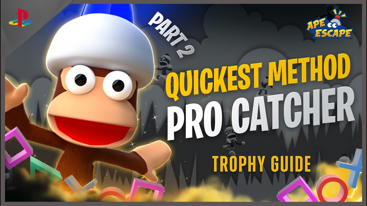 Ape Escape Quickest Monkey Catcher Trophy Guide Part 2 26 50 100 PS5 Ape Escape Quickest Monkey Catcher Trophy Guide Part 2 26 50 100 PS5