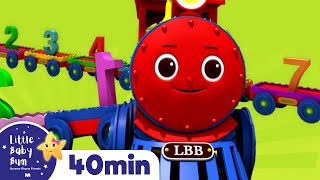 Learning Numbers With Trains - Little Baby Bum | Nursery Rhymes and Kids Songs | Baby Songs | LBB
