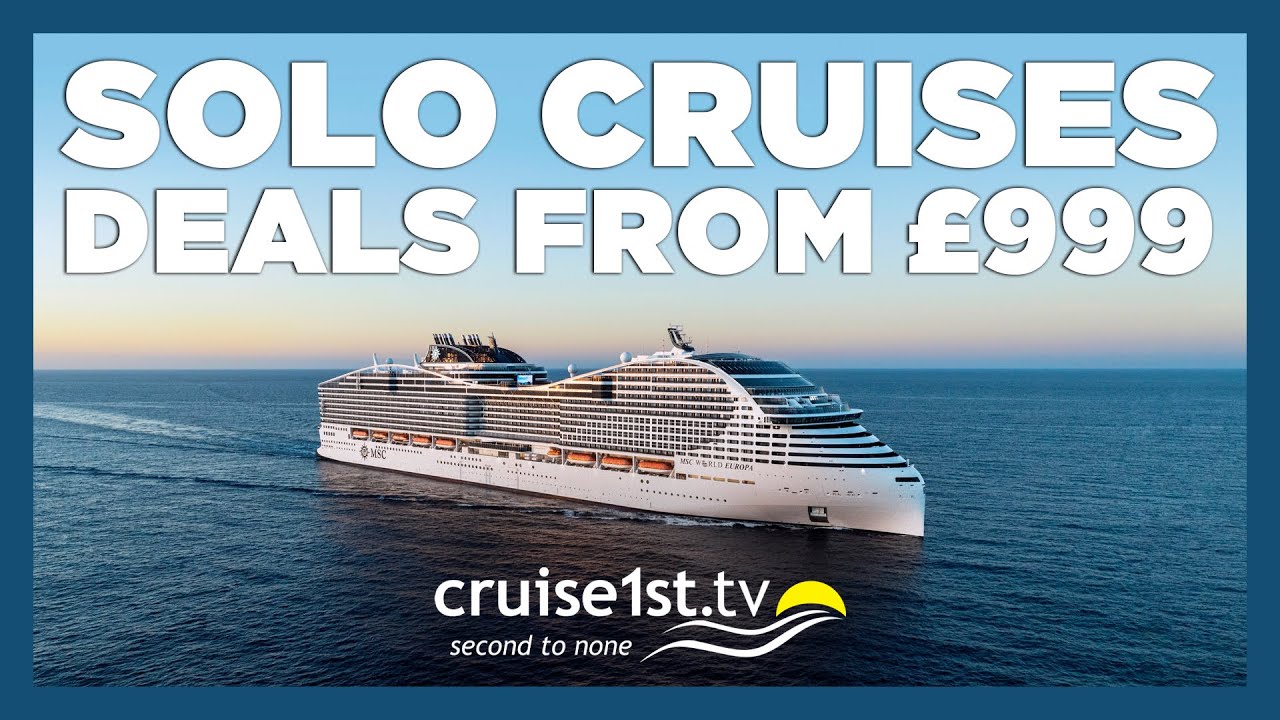 solo cruise deals