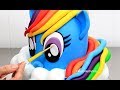 How To Make a RAINBOW DASH PONY Cake | My Little Pony Cake by Cakes StepbyStep