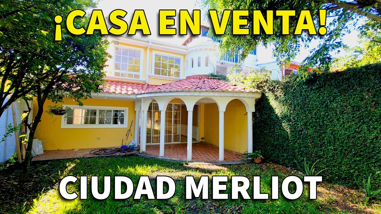 SOLD! MIRA ESTA BONITA CASA EN VENTA EN EL SALVADOR, CIUDAD MERLIOT, CON UNA EXCELENTE UBICACION
