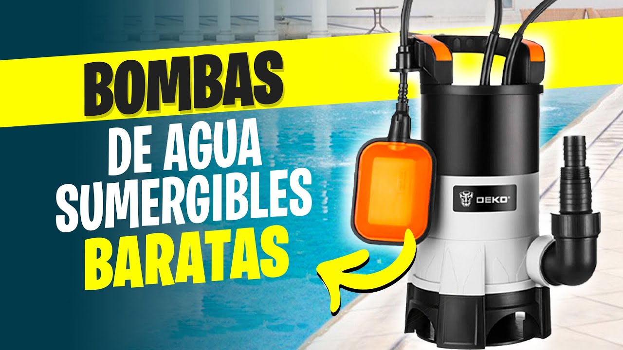 Nuevas bombas sumergibles para aguas limpias, sucias y mixtas (Bricocrack)  