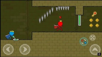 Red And Blue Stickman : Animation Parkour Gameplay Walkthrough ( Part - 2 )